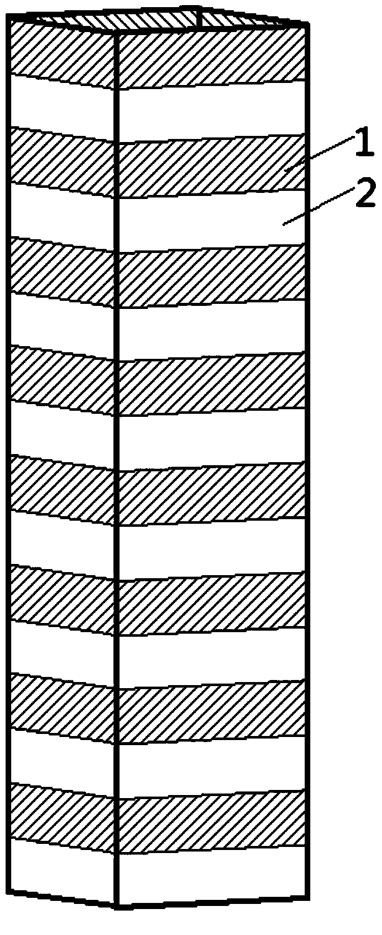 Surface nanotechnology locally-processed thin-wall energy absorption tube