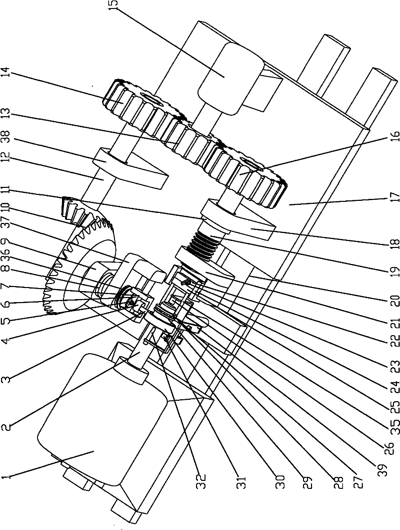 High-speed electric main shaft dynamic rigidity test device