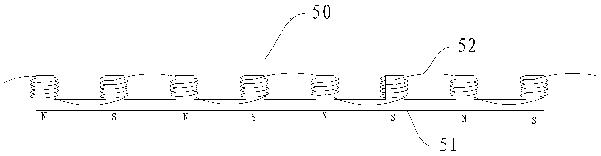 Air cooling refrigerator air door component and air cooling refrigerator with same