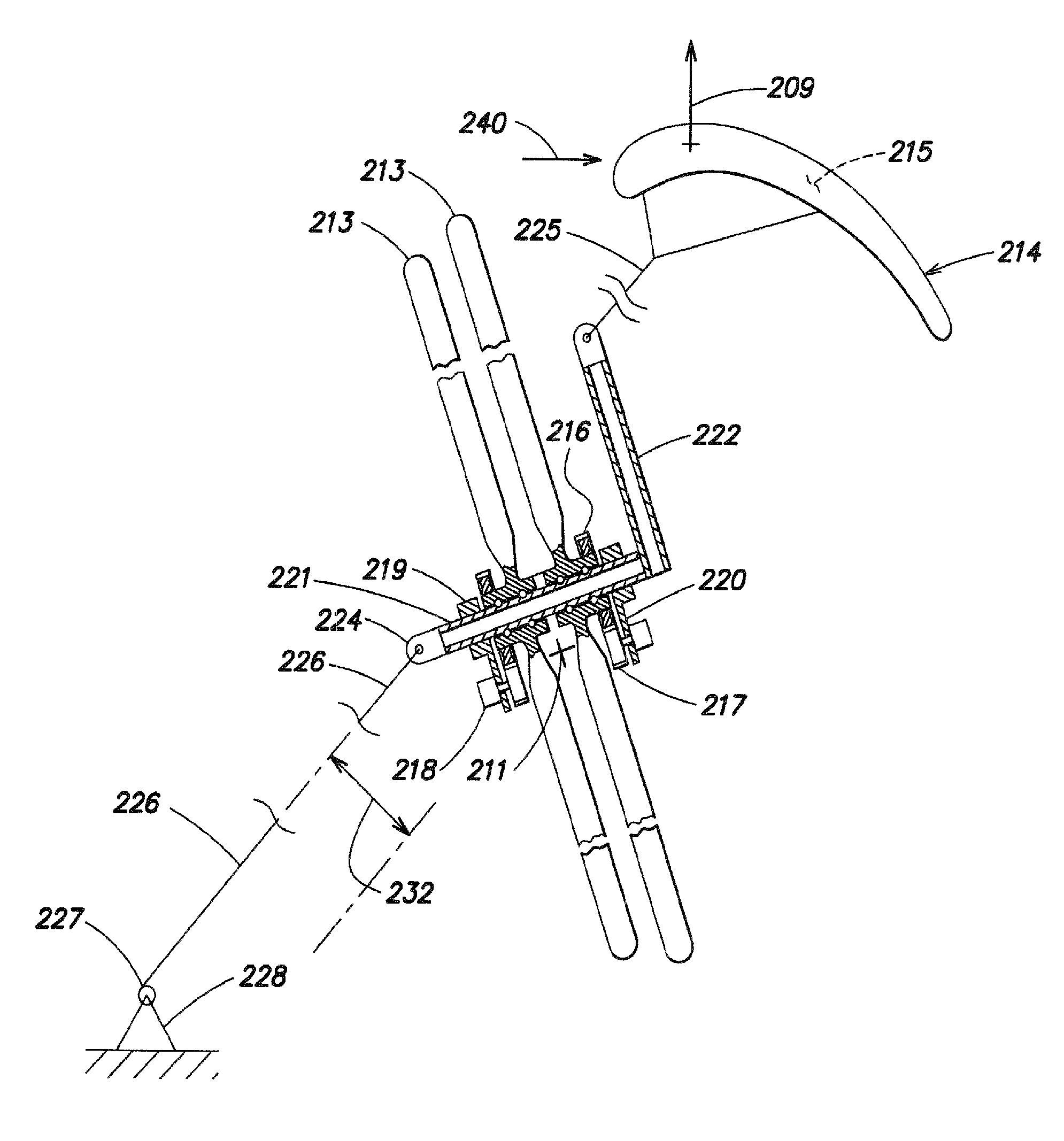 Airborne stabilized wind turbines system