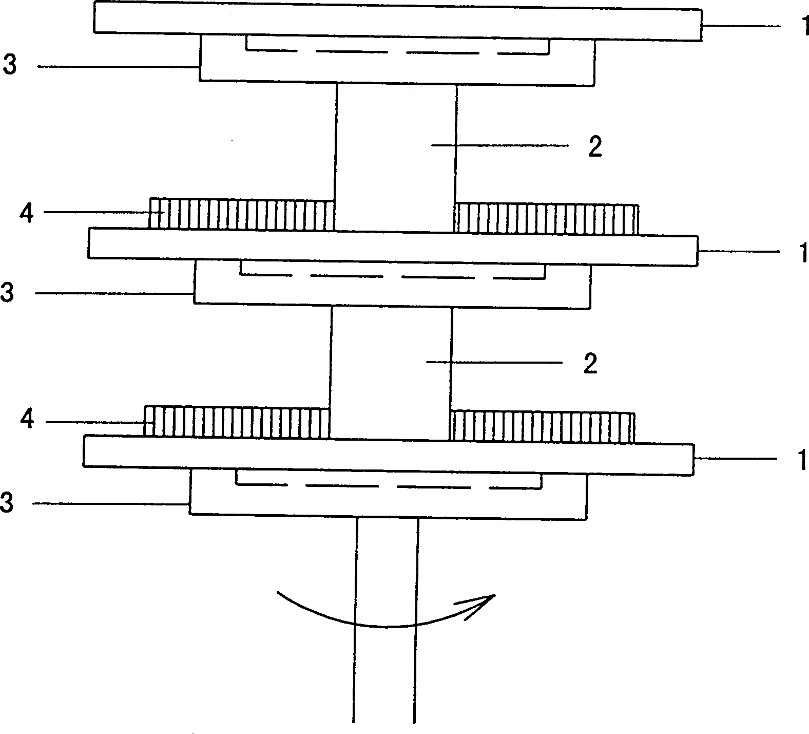 Heat treatment furnace and its temp.-controlling method