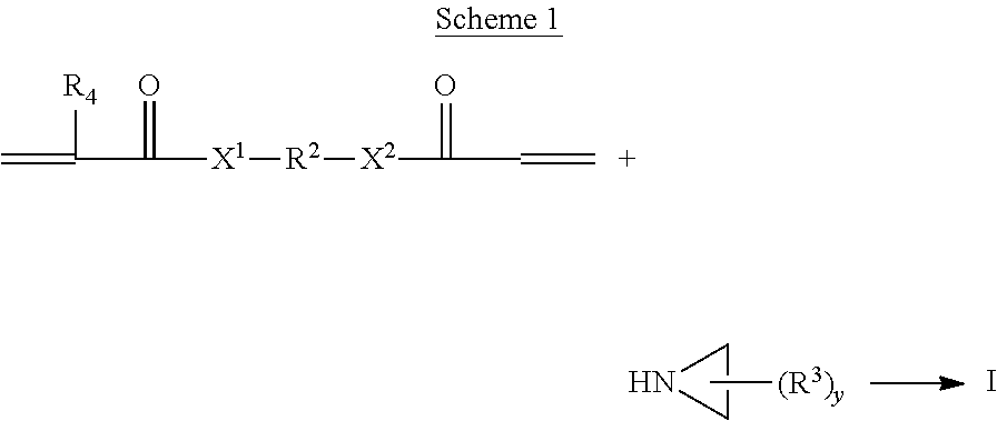 (METH)acryloyl-aziridine crosslinking agents and adhesive polymers