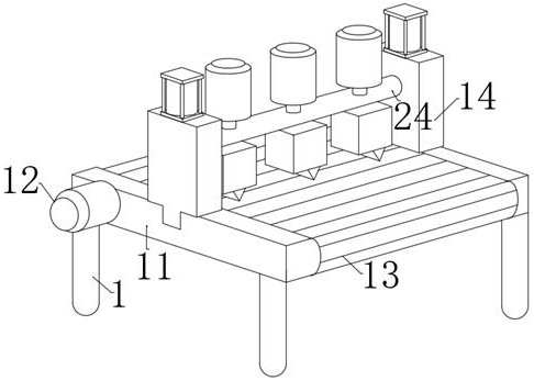 Automatic EPE plate grooving device accurate in positioning