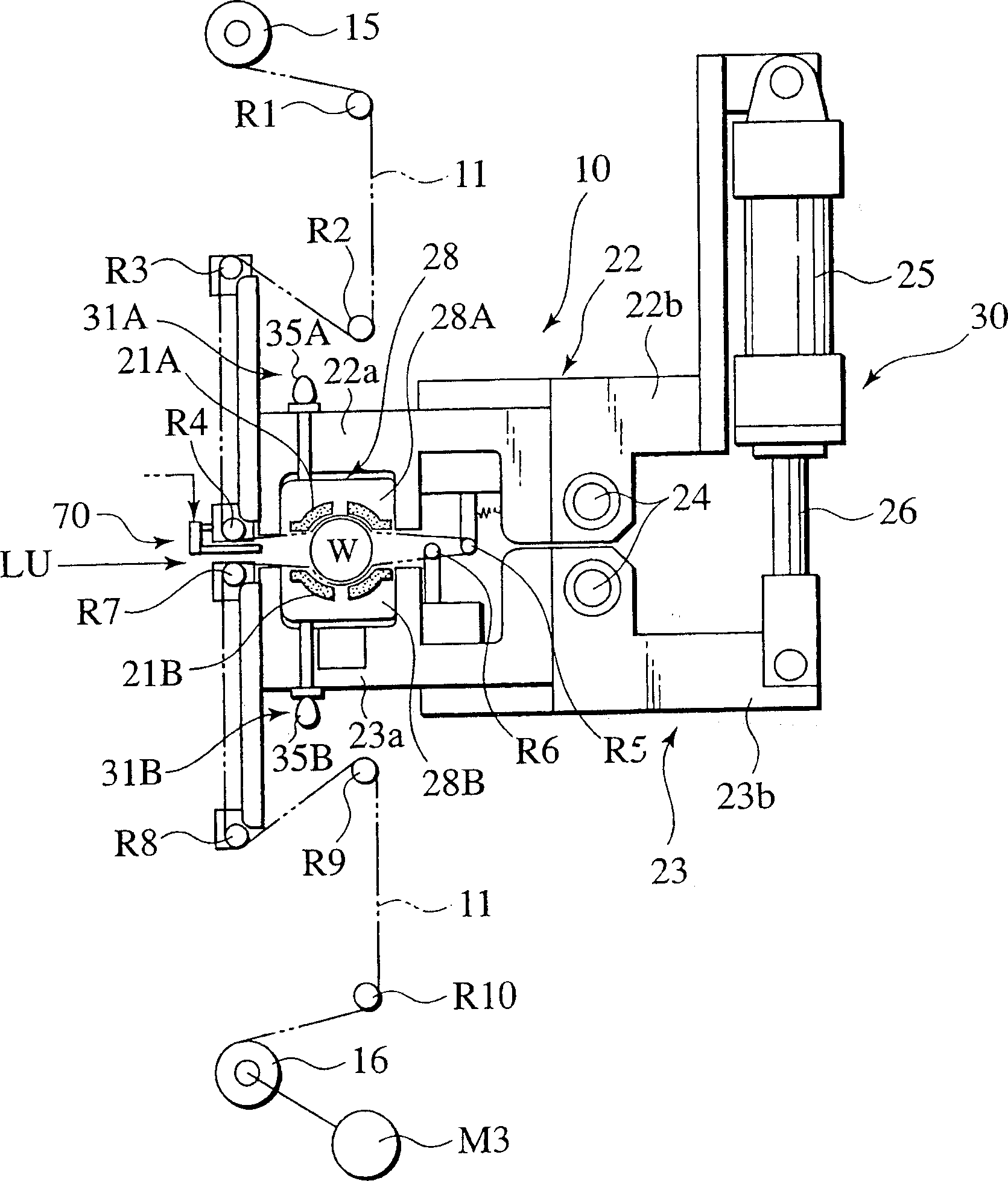 Surface finishing apparatus and related method