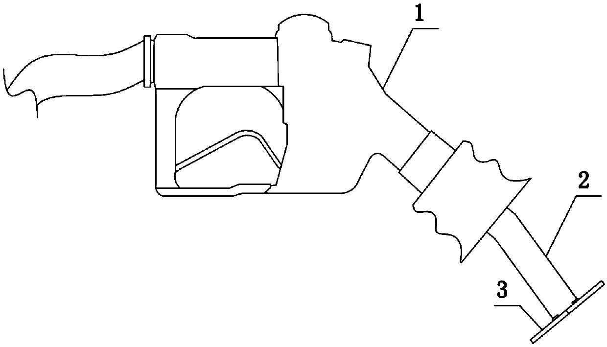 Drip-proof oil gun