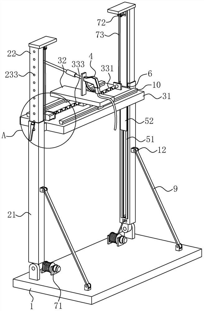 A block wall construction device and construction method thereof