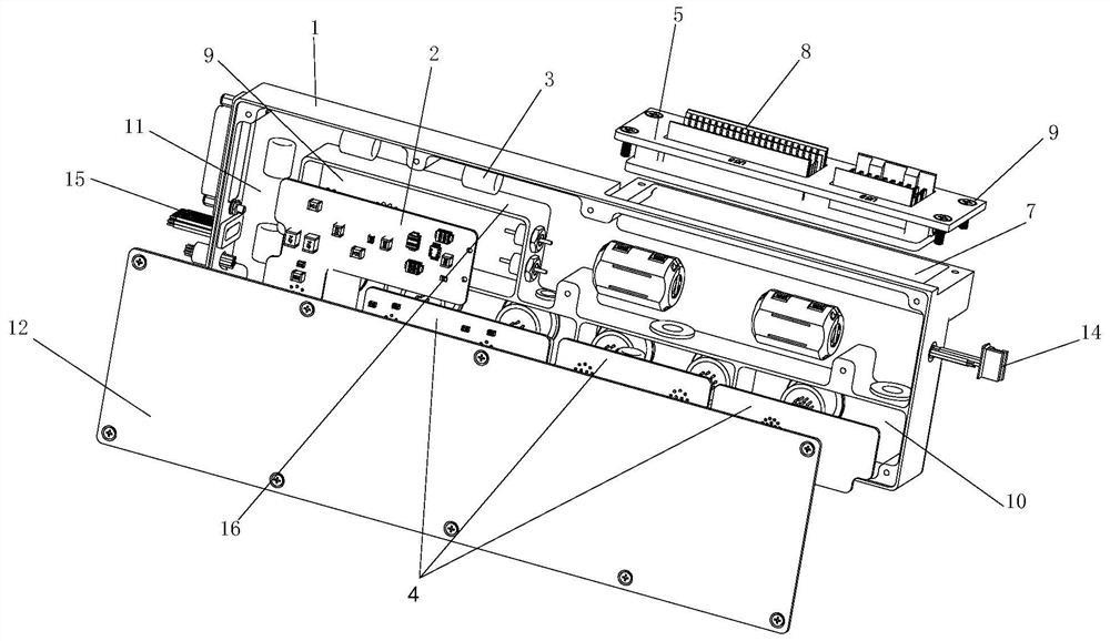 A kind of emi filter device