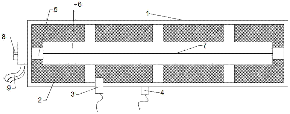 Printing head cleaning device for 3D printer