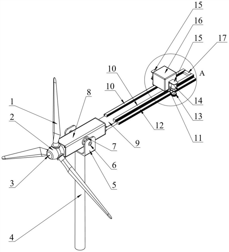 A horizontal axis tidal current energy turbine