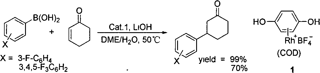 Method for preparing fluoride-bearing phenyloboric acid