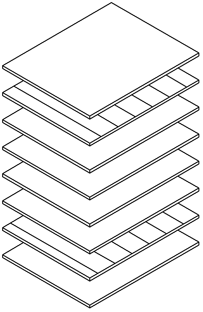 Method of using eucalyptus to make formaldehyde-free veneer laminated lumber