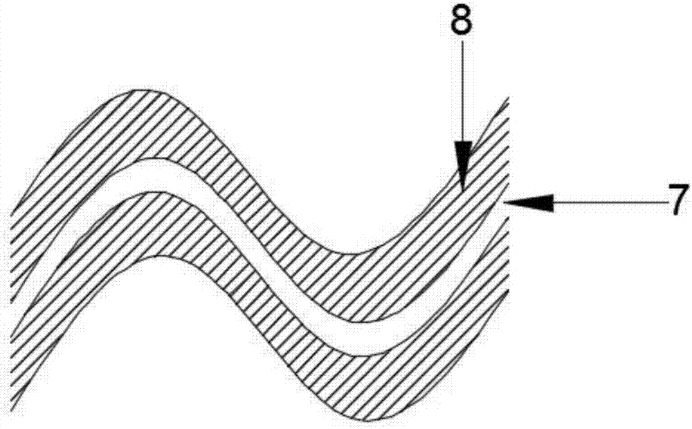 Construction method of tunnel drainage system with steel-FRP composite corrugated pipe