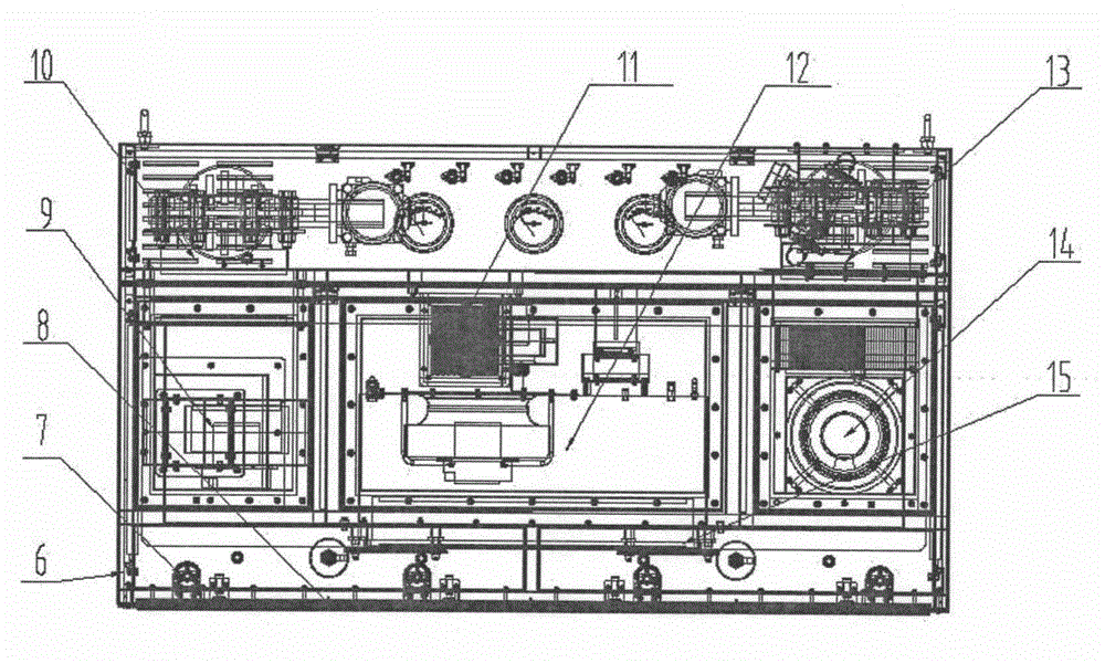 Sterility test process isolator