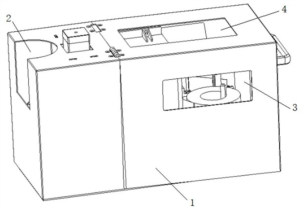 Thermal transfer ribbon printer for test tubes