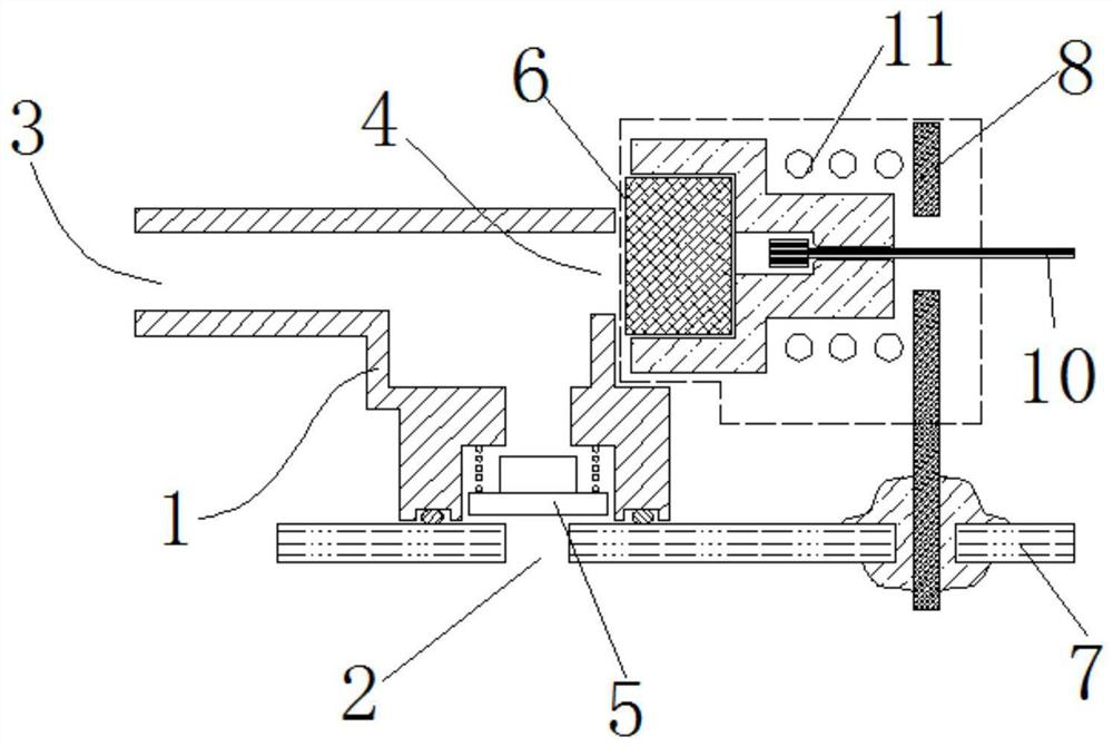 Pneumatic control valve device, pneumatic control valve group and pneumatic control assembly