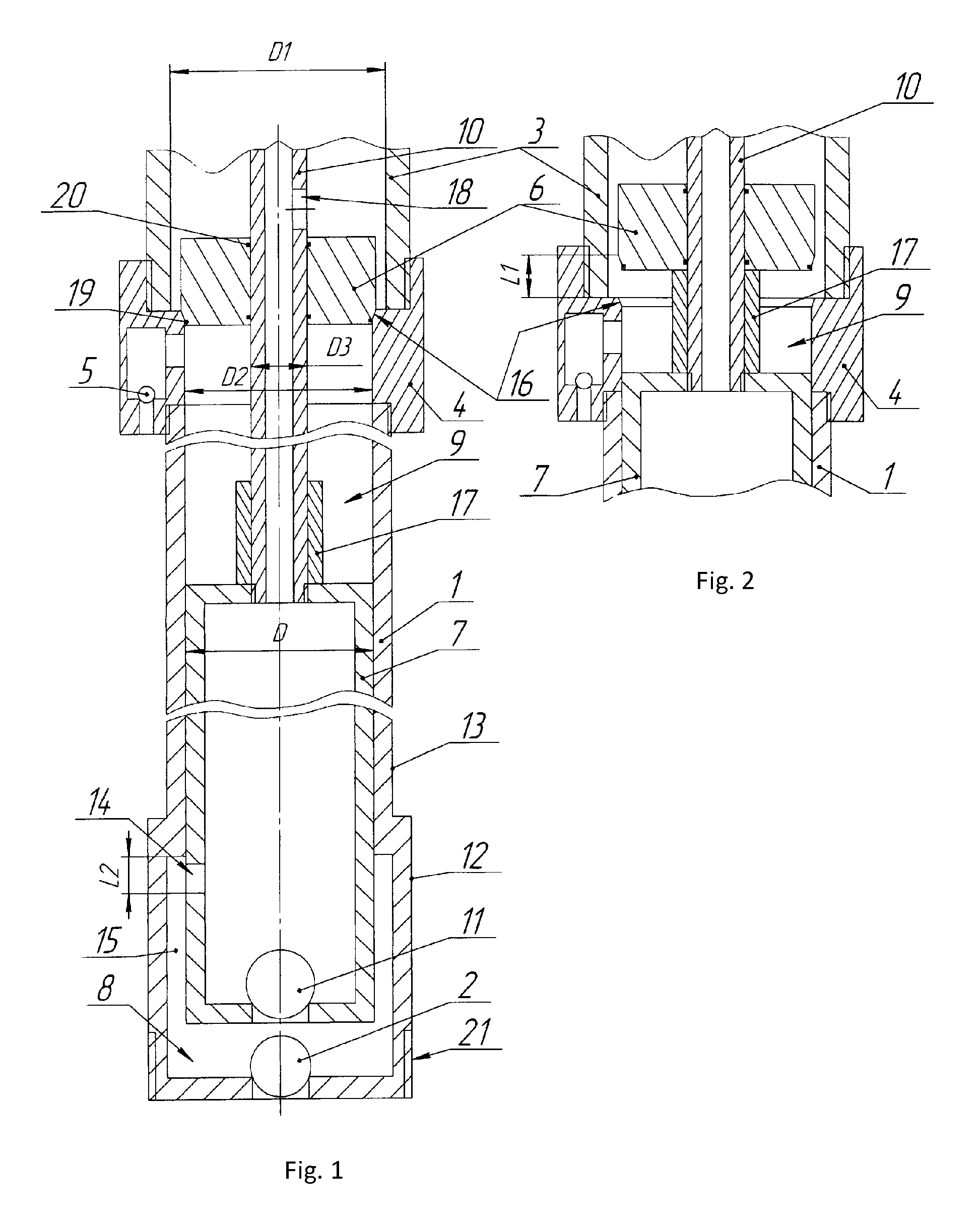 Double-action sucker-rod well pump