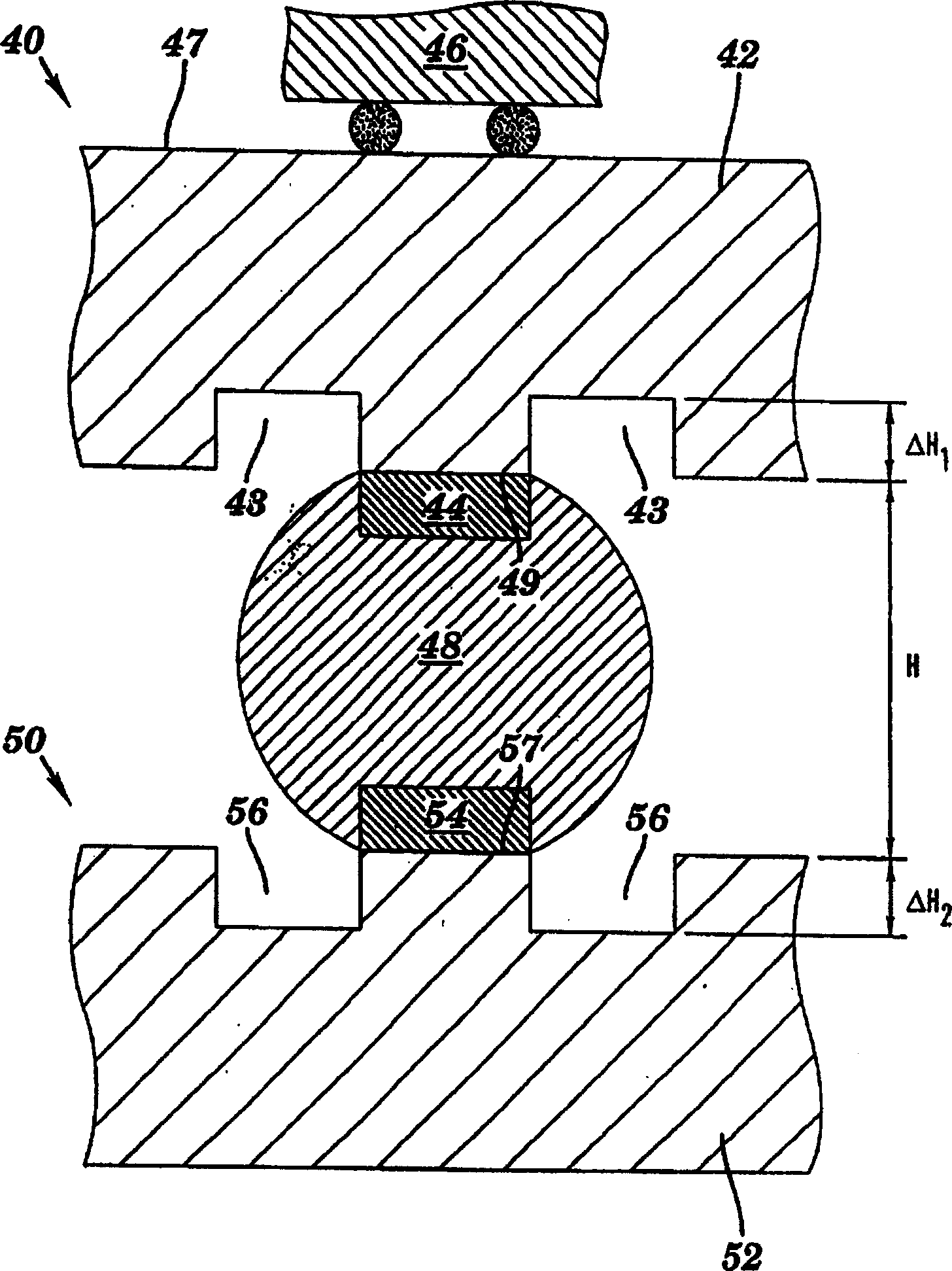 Electric structure and making method