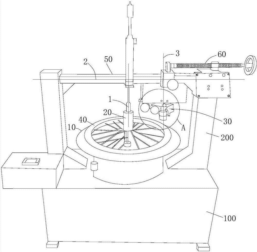 Tire installing machine suitable for bicycle wheel