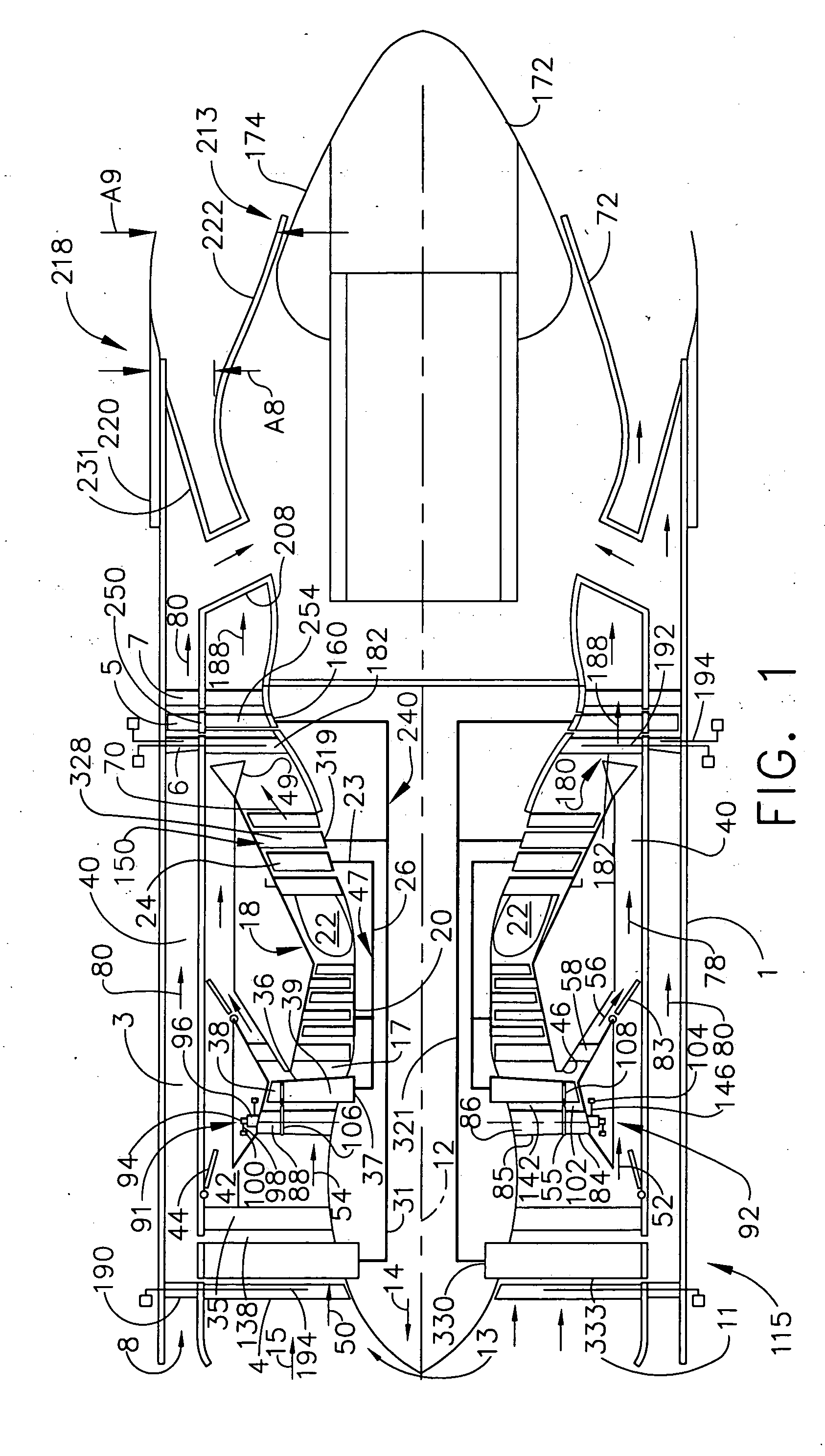 Aft FLADE engine