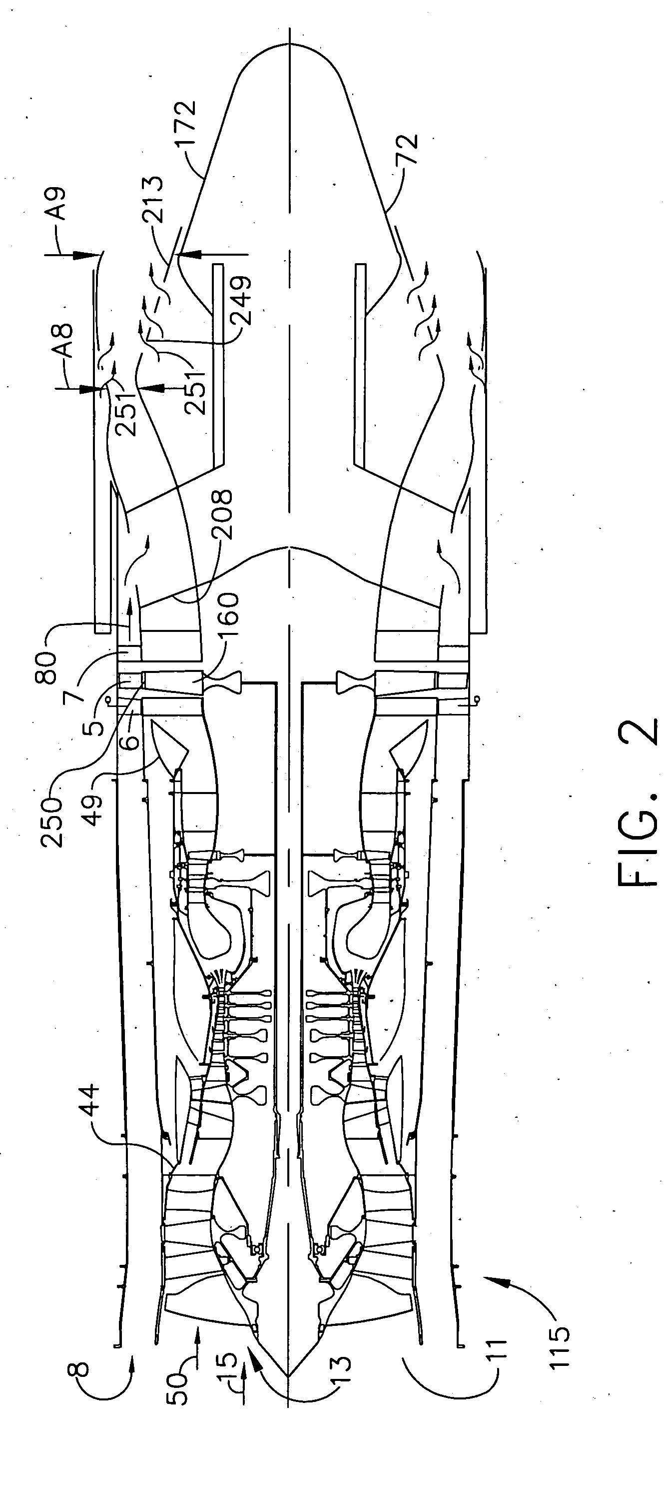 Aft FLADE engine