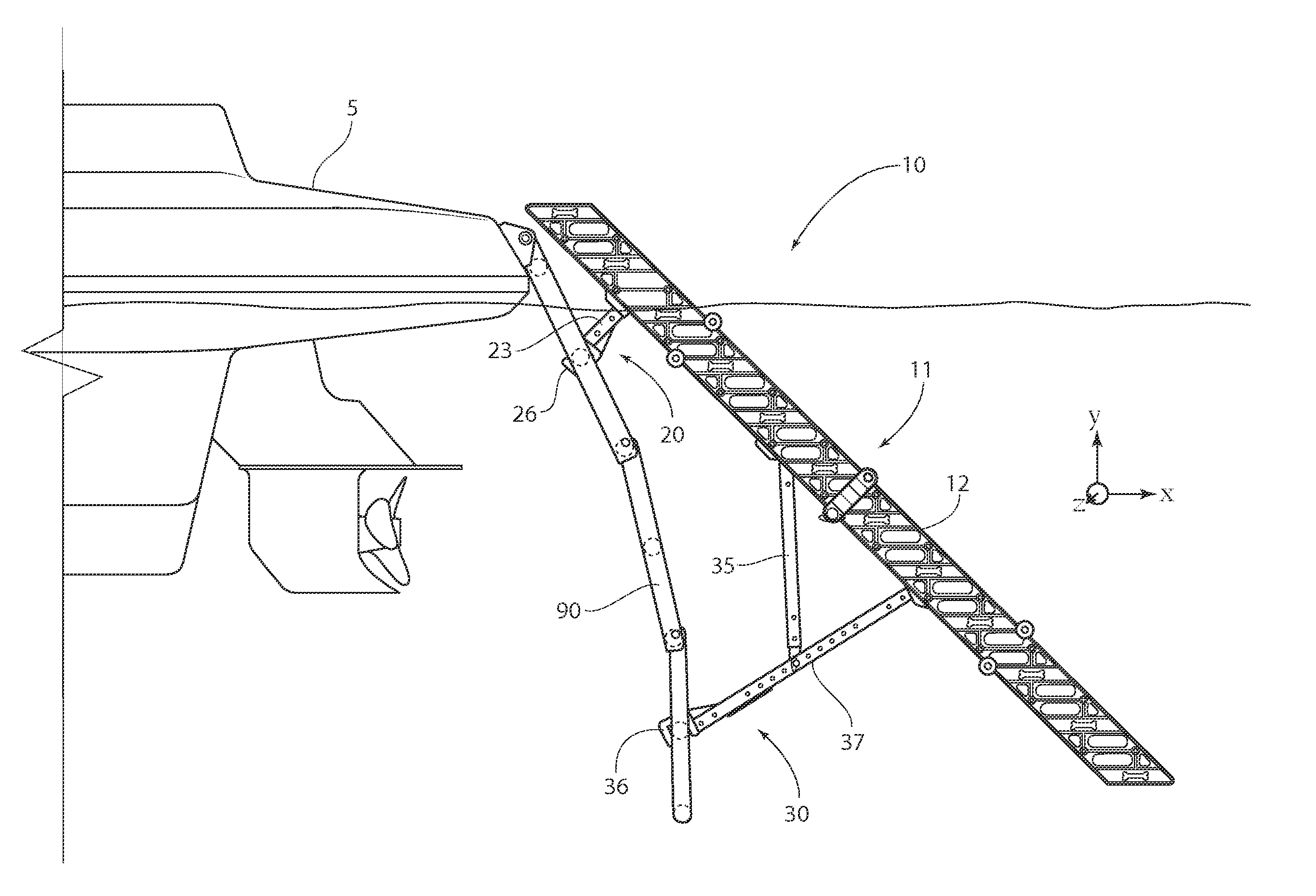 Apparatus and Method for Boarding Animals onto a Boat