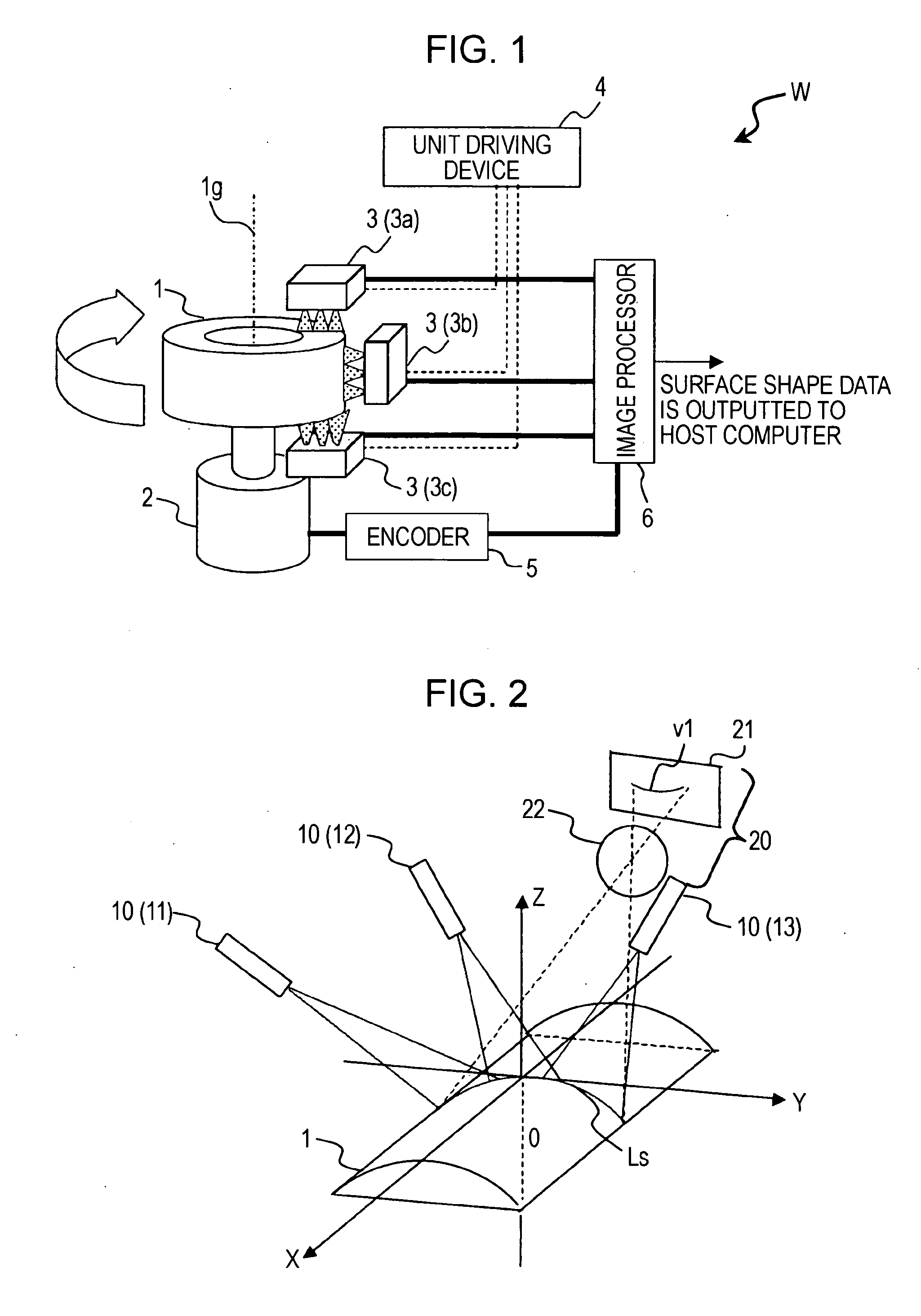 Apparatus and method for detecting tire shape