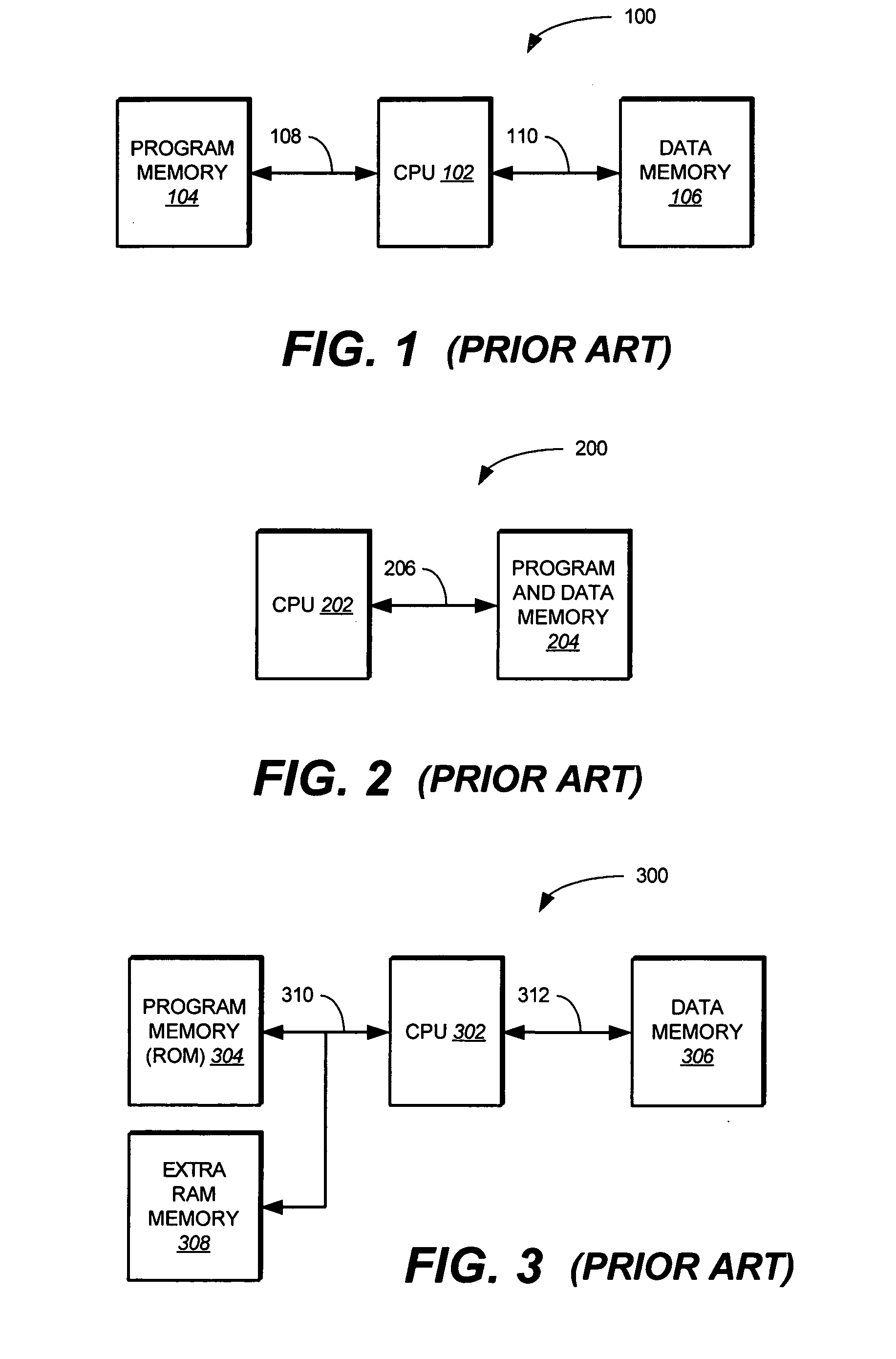 Hybrid memory system for a microcontroller