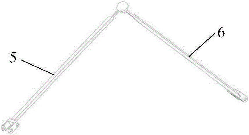 Two-degree-of-freedom foldable mobile robot