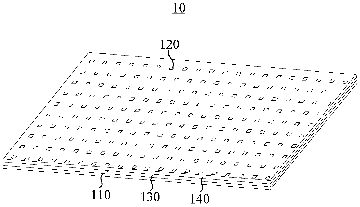 Microcrystalline surface LED display screen