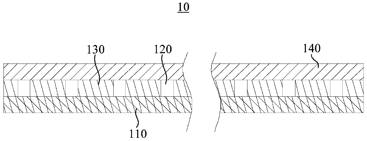 Microcrystalline surface LED display screen