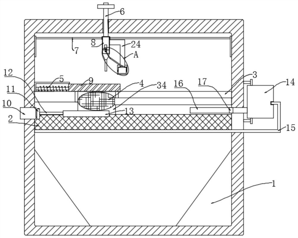 Storage device for bacterial drug resistance detection