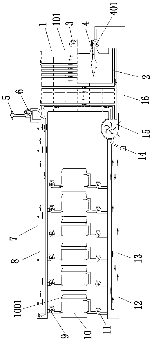 System for treating VOCs