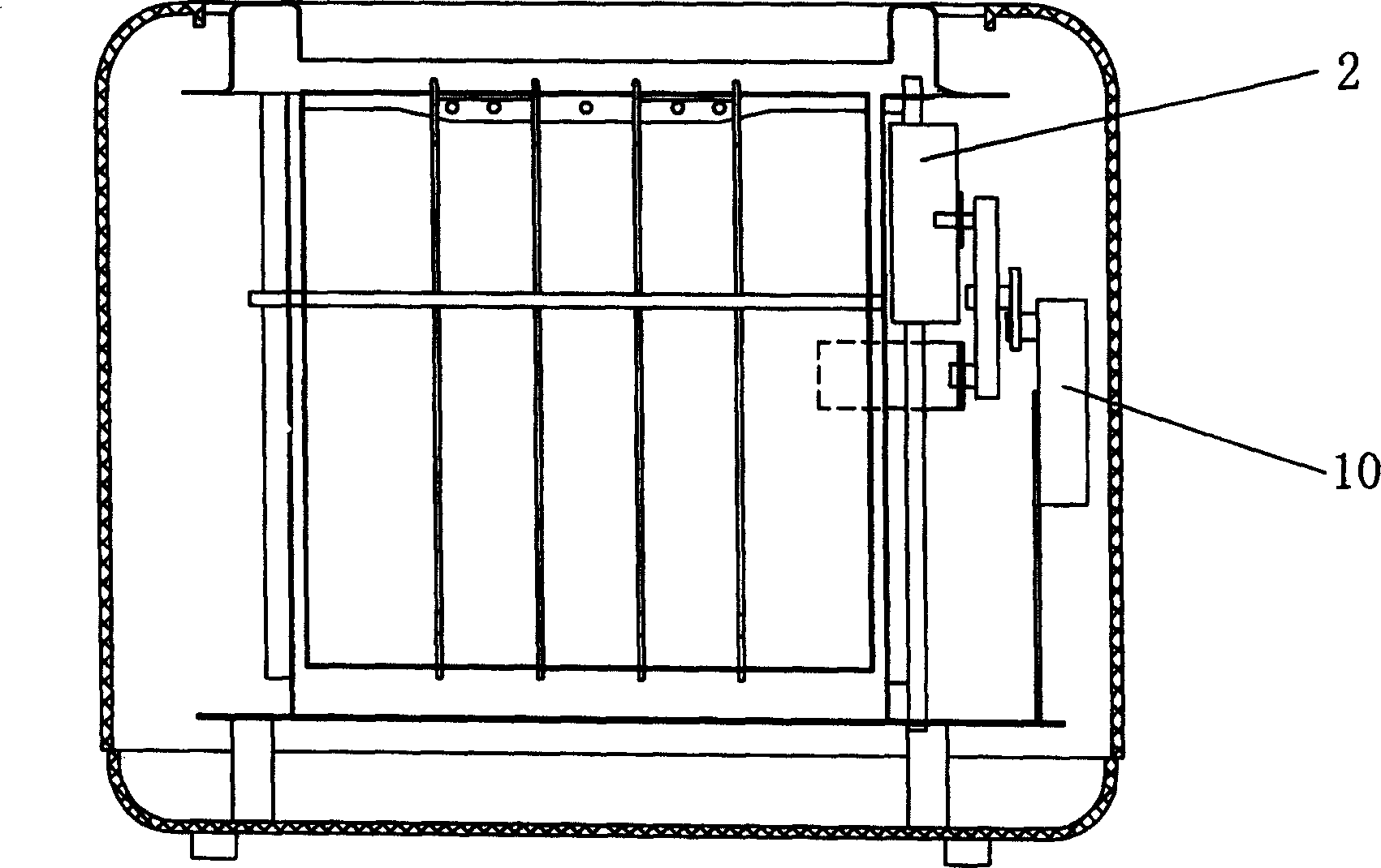 Automatic bread roaster having electric lifting mechanism