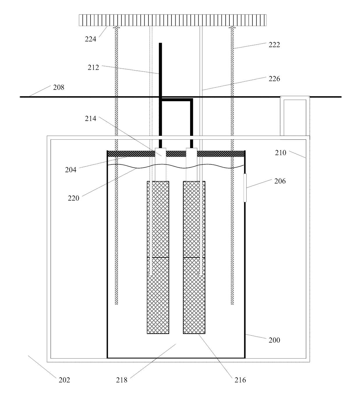 Cooling electronic devices installed in a subsurface environment