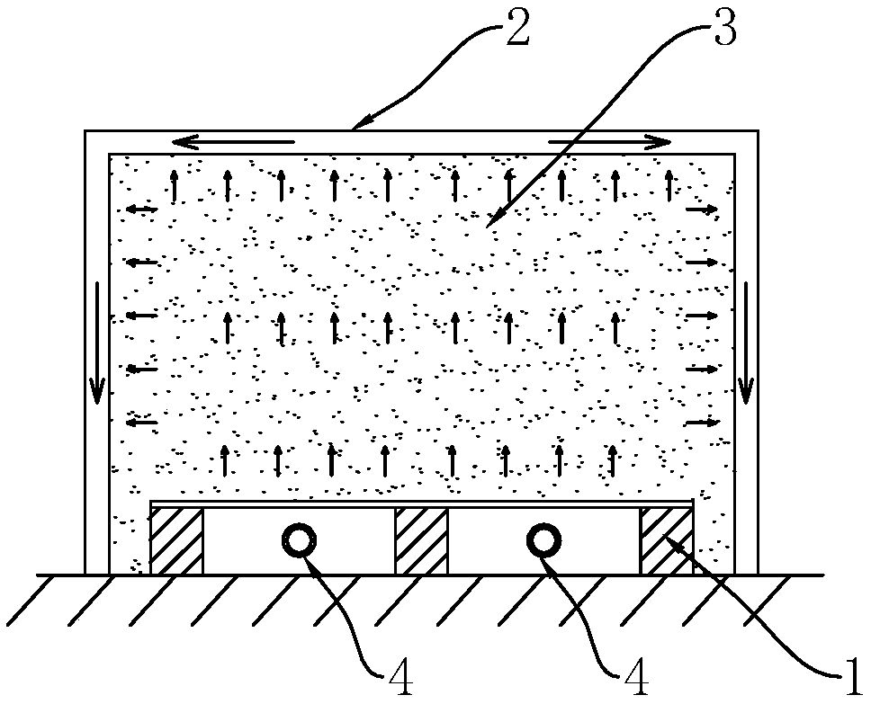 Edible fungi cultivation formula and simple type tunnel cultivation method thereof