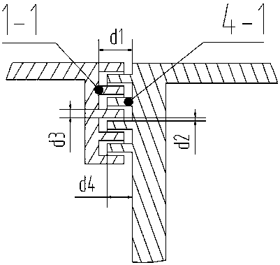 An axial flow fan with a vortex breaking structure on the suction surface of the blade and grooves on the top of the blade