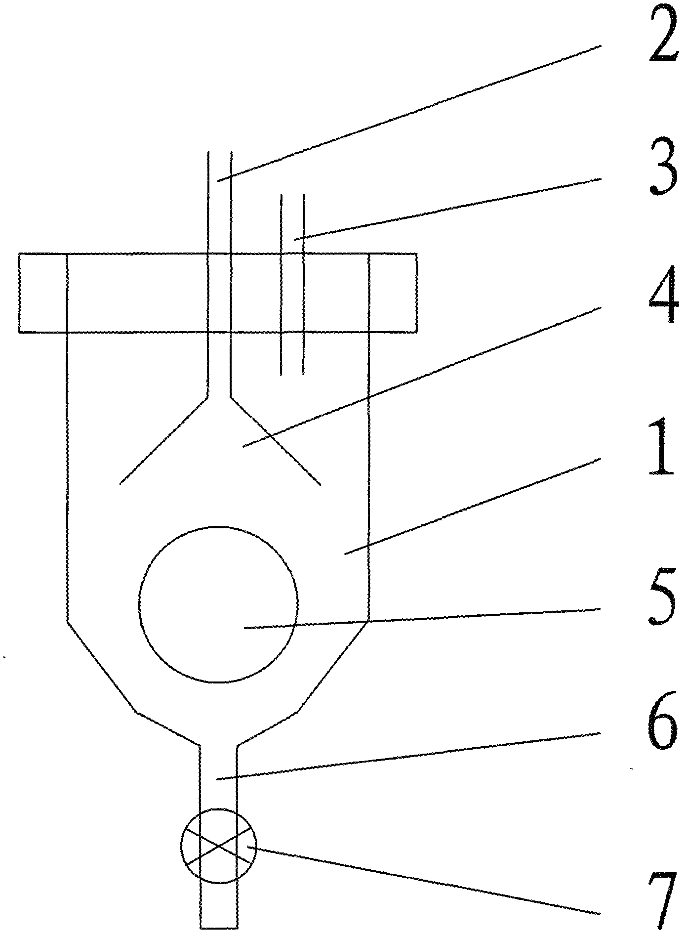 Negative pressure automatic protection device