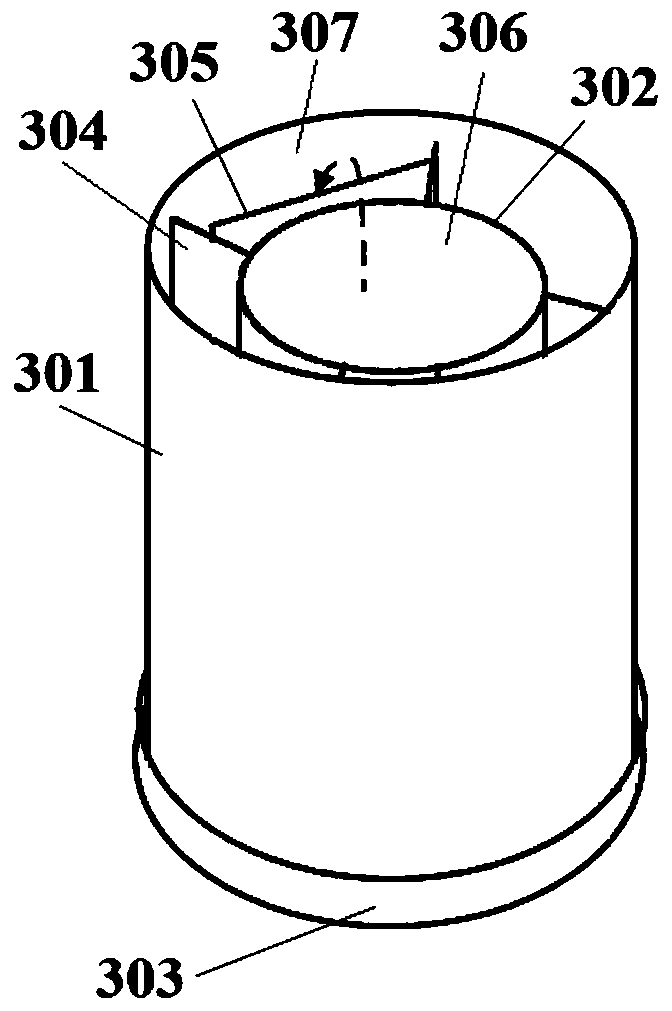 Liquid changing device for multi-cell co-culture simulated weightlessness experiment