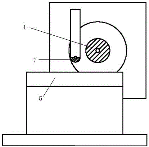 Method and device for auxiliary heating type ultrasound rapid forming