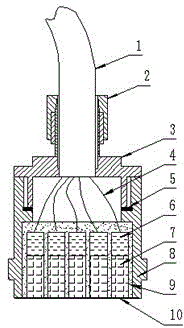 Method and system for locating partial discharge of electrical equipment