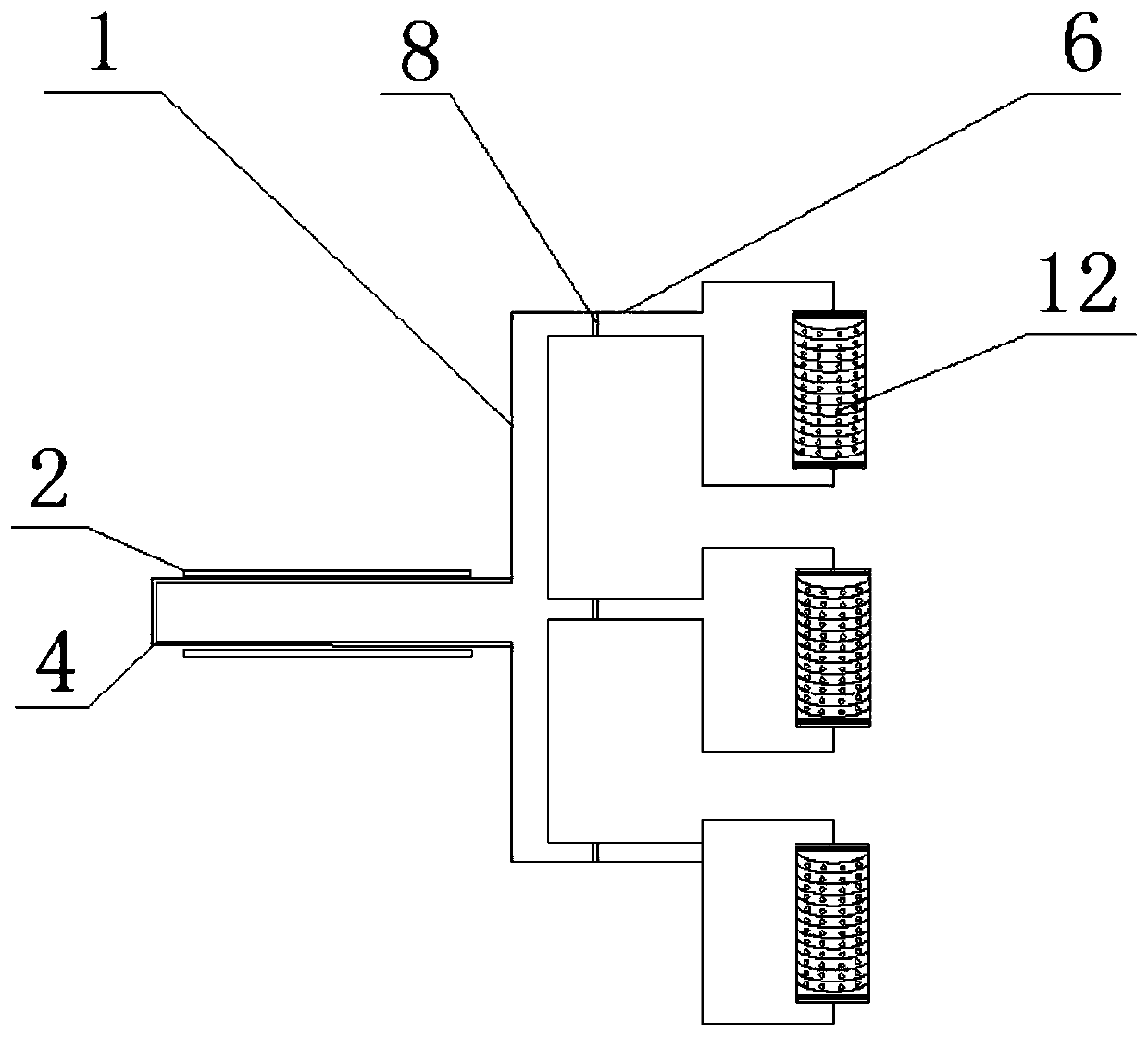 Bobbin creel structure used for bobbin winder