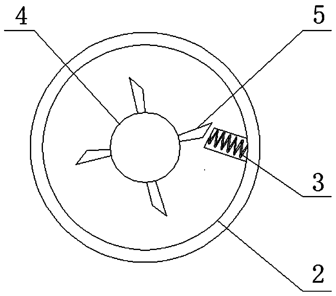 Bobbin creel structure used for bobbin winder