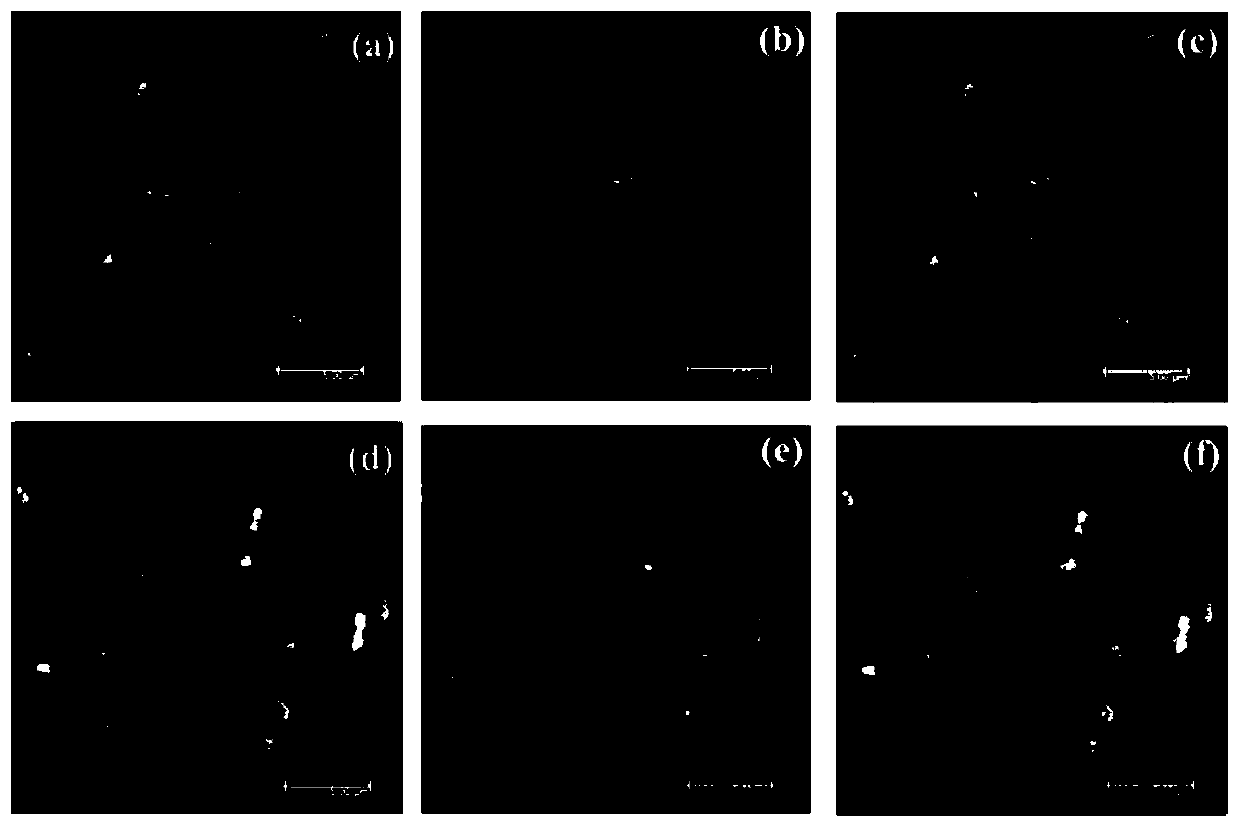 Method for preparing two-waveband single-photon and two-photon fluorescent carbon quantum dots and application