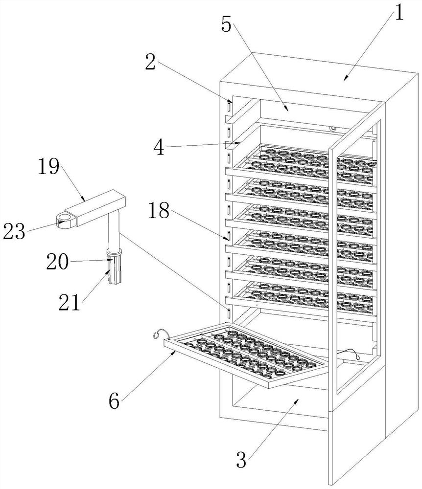 Multi-layer seedling raising bed for horticultural crops