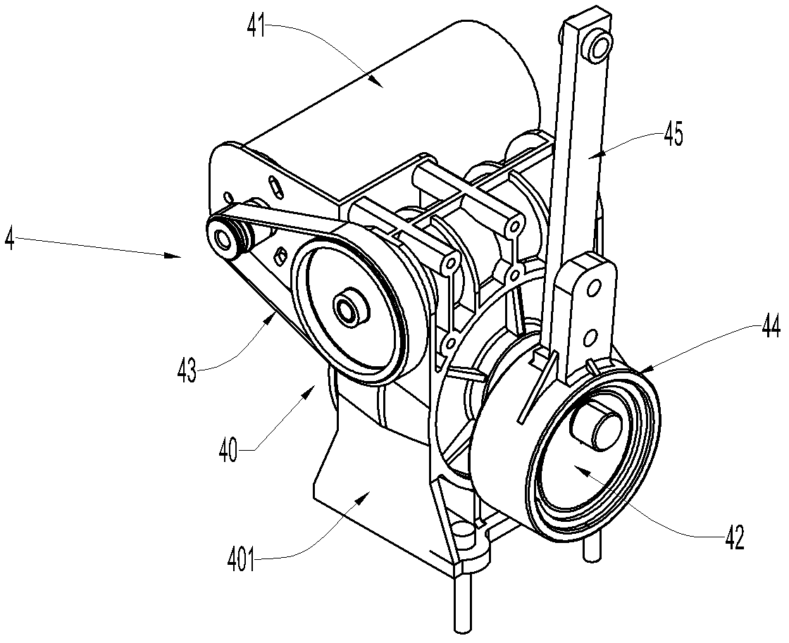 Electric rocking chair frame