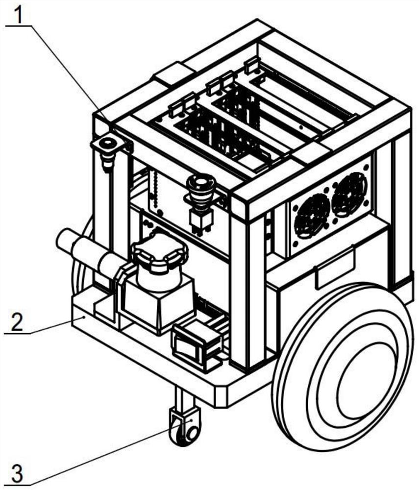 Single drive double support bracket and self-balancing system