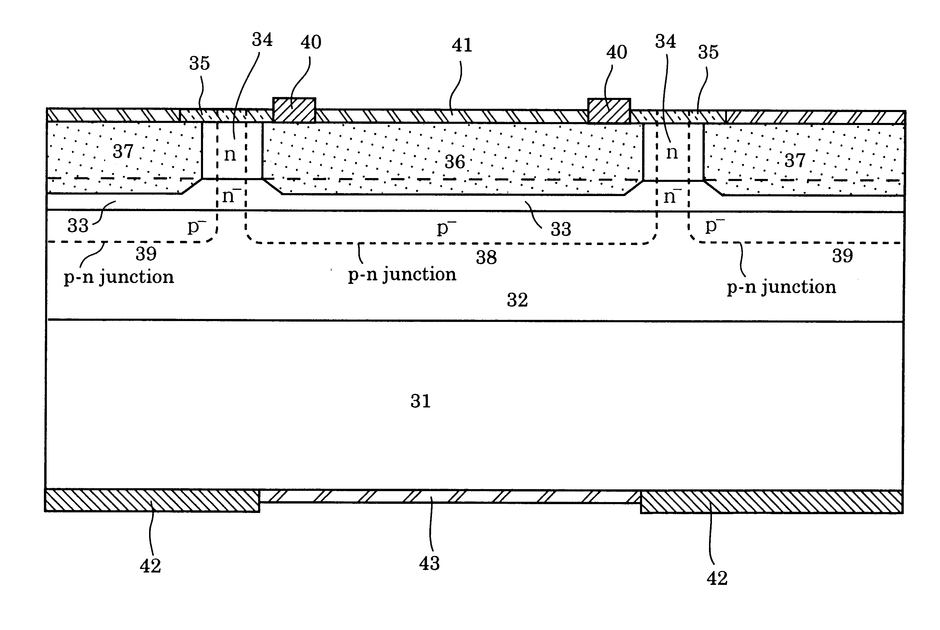 Photodiode with buffer layer