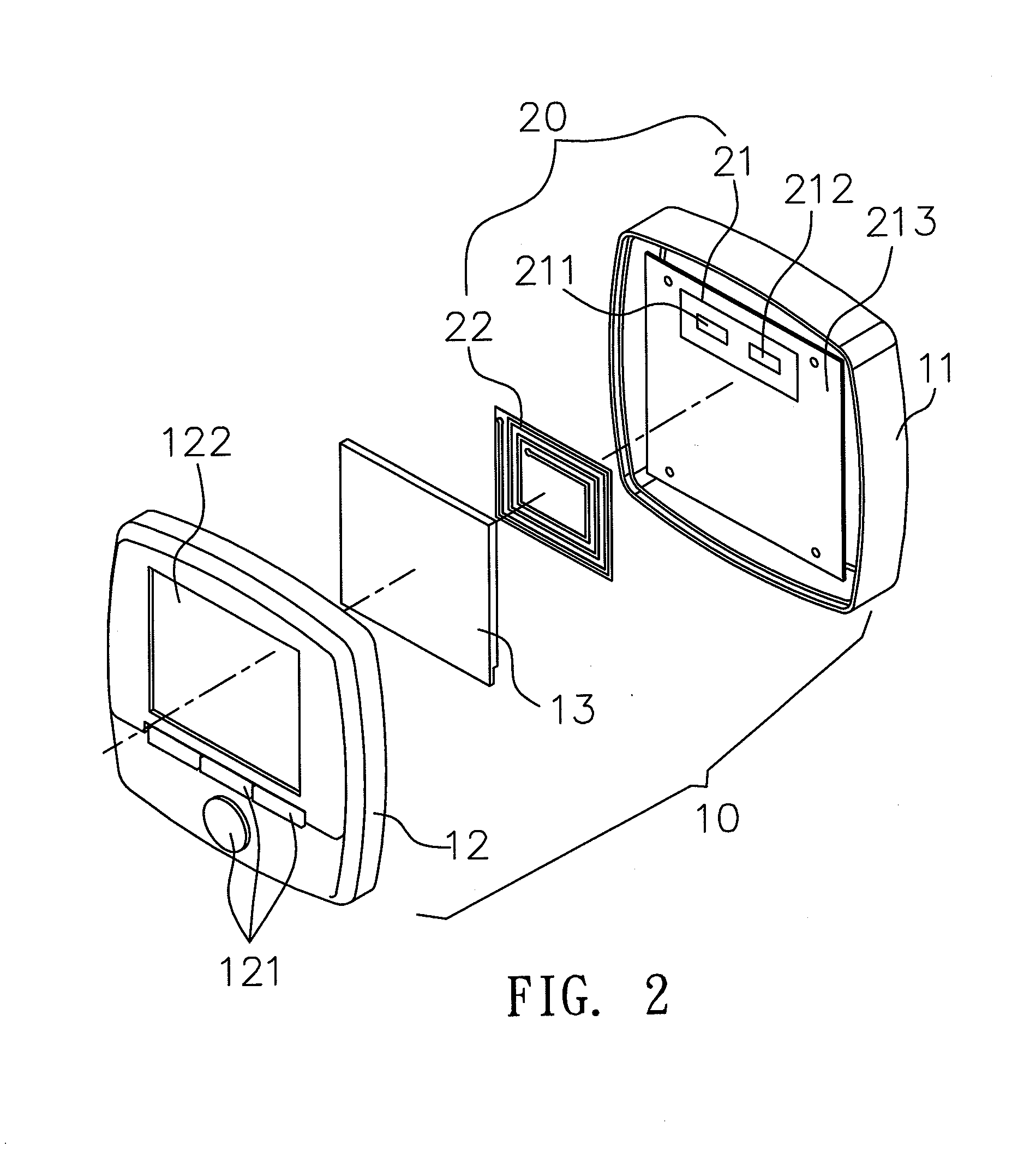 Antenna configuration structure of an NFC (near field communication) enabled medical device