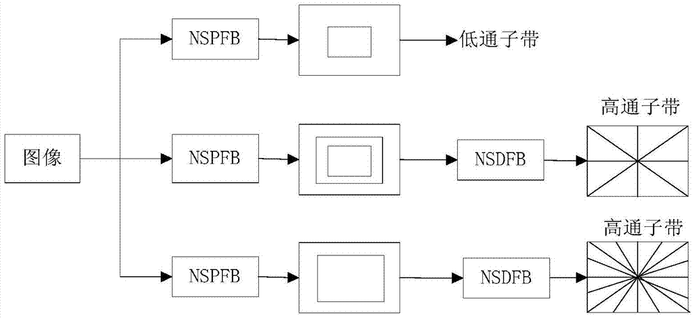 Adaptive medical image fusion method based on non-sampling contourlet transform