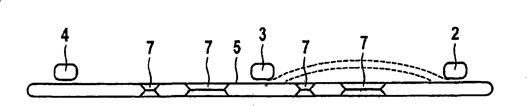 Airbag and method for manufacturing a fabric for an airbag